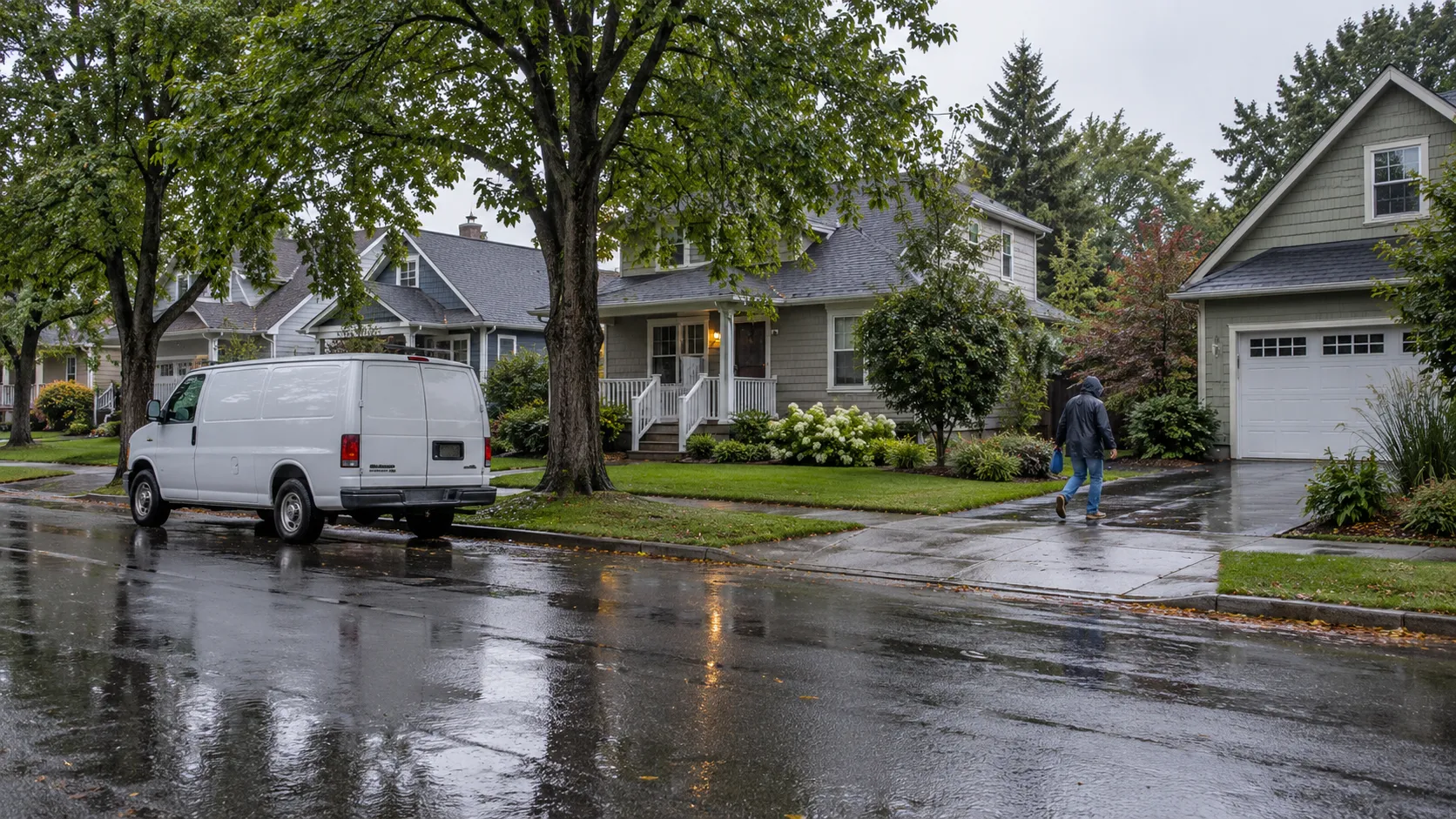 Homes in the Greater Bridgeport area served by local water damage providers